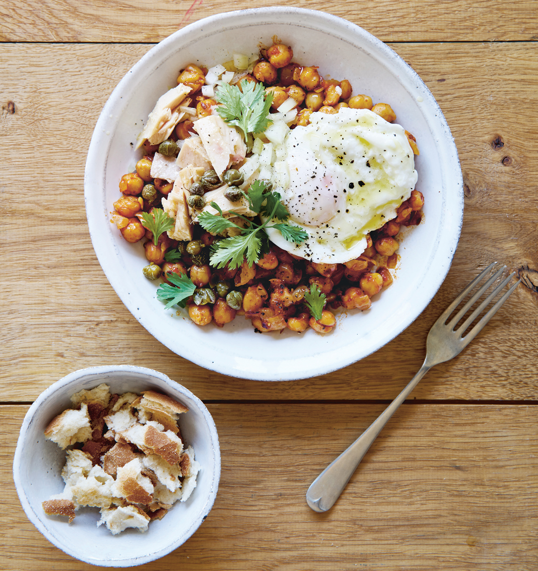 Chickpea and torn bread stew, from Breakfast: The Cookbook