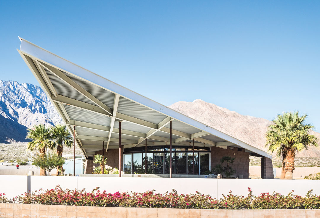 Tramway Gas Station, Albert Frey & Robson Chambers, 1965. Photography: Darren Bradley 