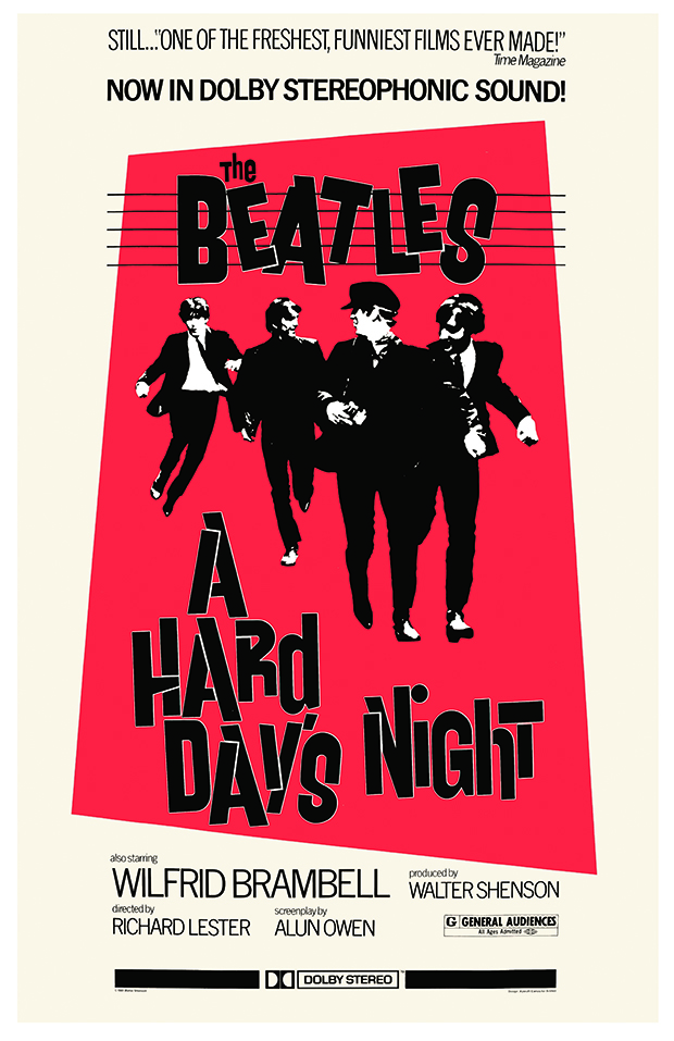 A Hard Day's Night poster, 1981. © 2016 Bruce and Martha Karsh 
