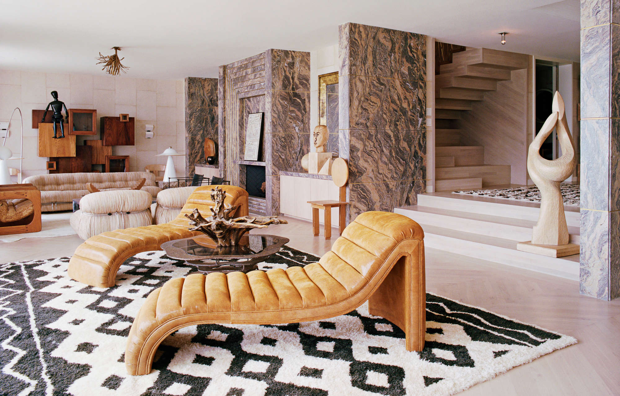 Kelly Wearstler: Malibu Residence, Malibu, California, USA, 2009. Photo by François Halard, courtesy of Kelly Wearstler