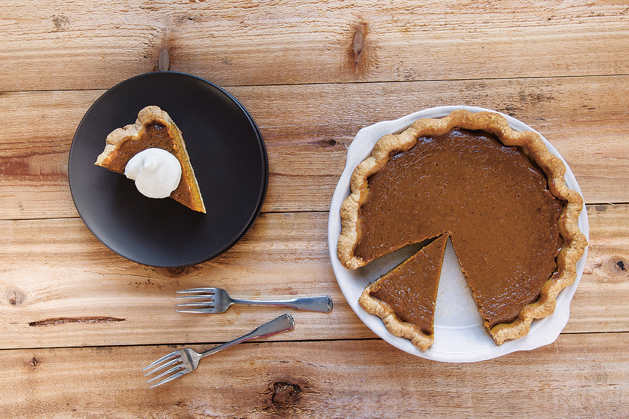 Pumpkin Pie as featured in America the Cookbook