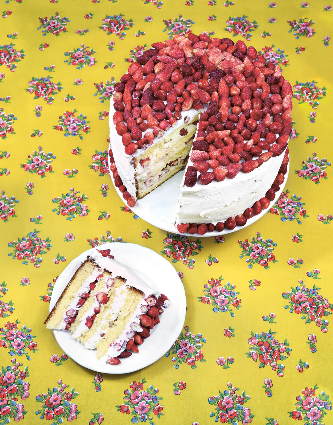 Put A Ring on It (Neapolitan wedding cake)