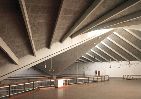 Before: Inside the Commonwealth Insitute. Photo: Chelsfield Partners