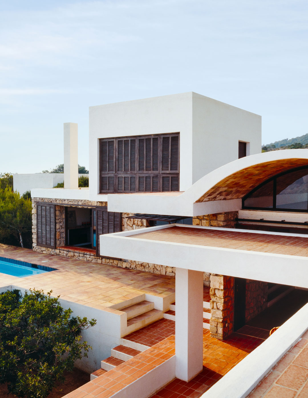 Ses Voltes, Raimon Torres and Pierre Colin, Cala Carbó, Sant Josep, Ibiza, Balearic Islands (ES), 1964