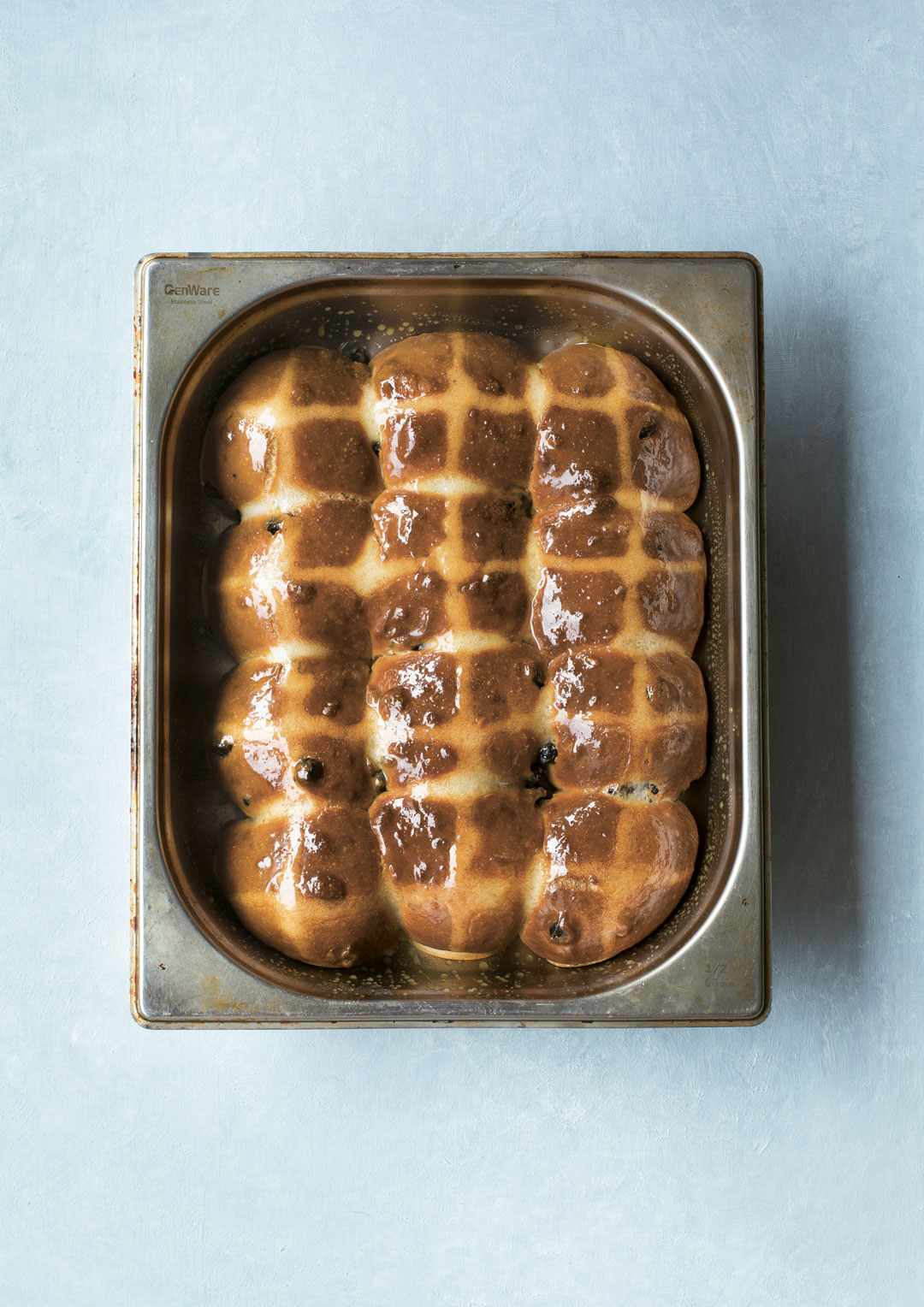 Hot cross buns from The Irish Cookbook