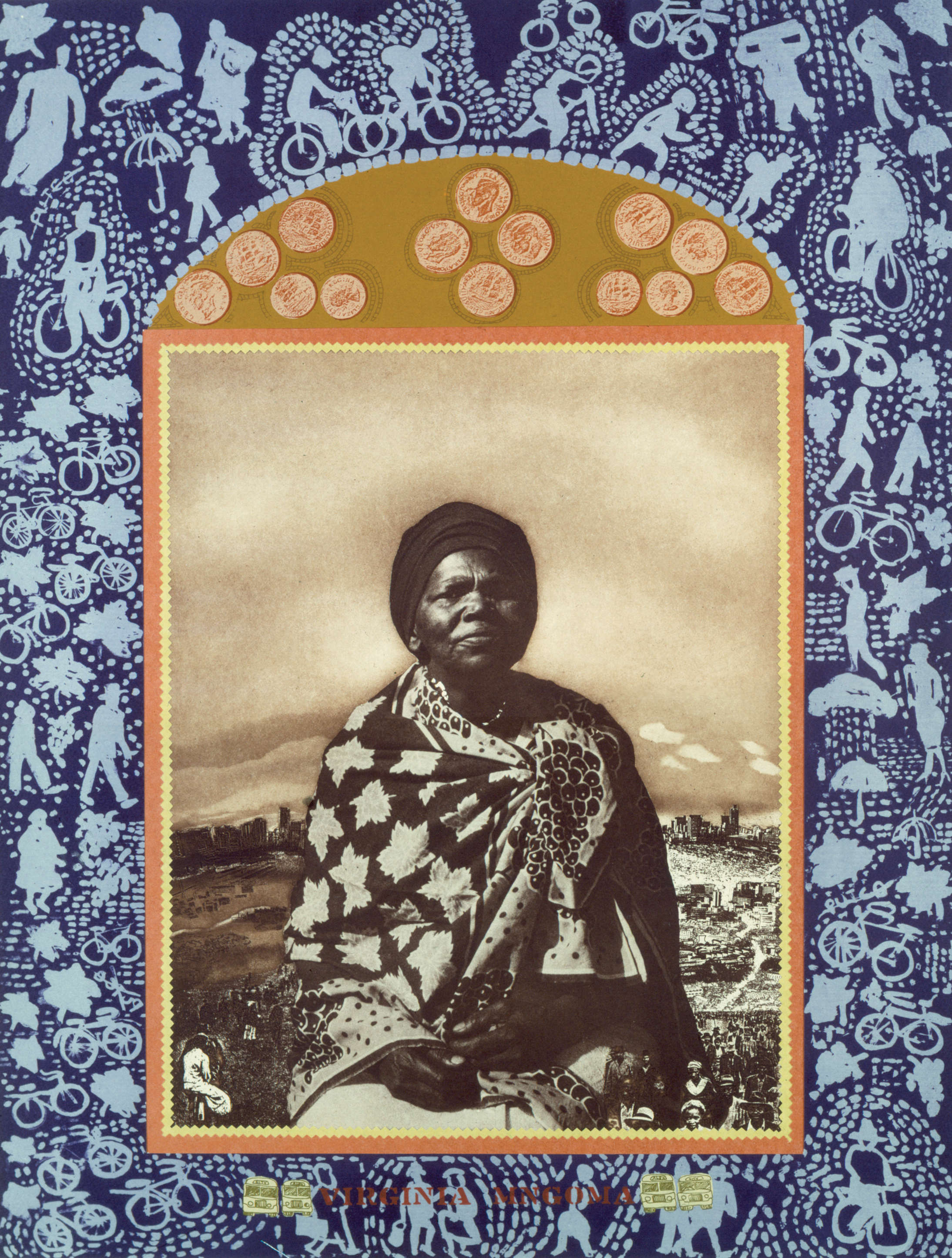 Virginia Mngoma, 1984, from the series ‘A Few South Africans’, 1983 –7, by Sue Williamson
