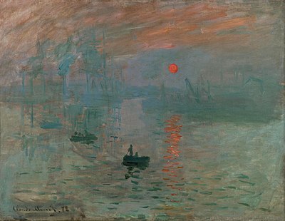 Impression, Sunrise (1872) - Claude Monet