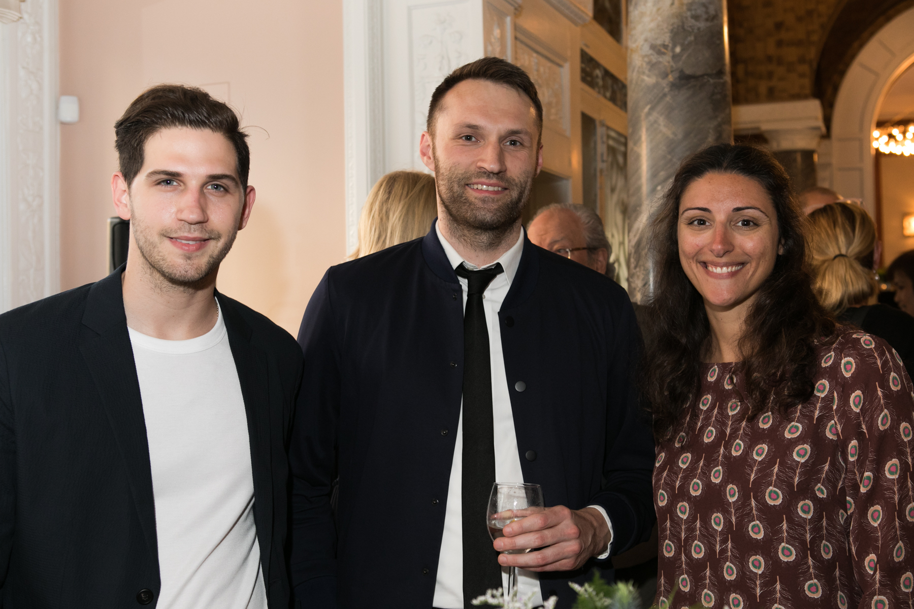 Guests at the Swedish Residence with Phaidon's Siobhan Bent, right - photo by Lauren Silberman/Consulate General of Sweden in New York