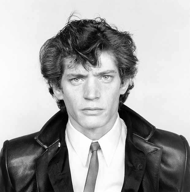 Robert Mapplethorpe, Self Portrait, 1982. © Robert Mapplethorpe Foundation. Used by permission. Mapplethorpe Flora: The Complete Flowers, Phaidon
