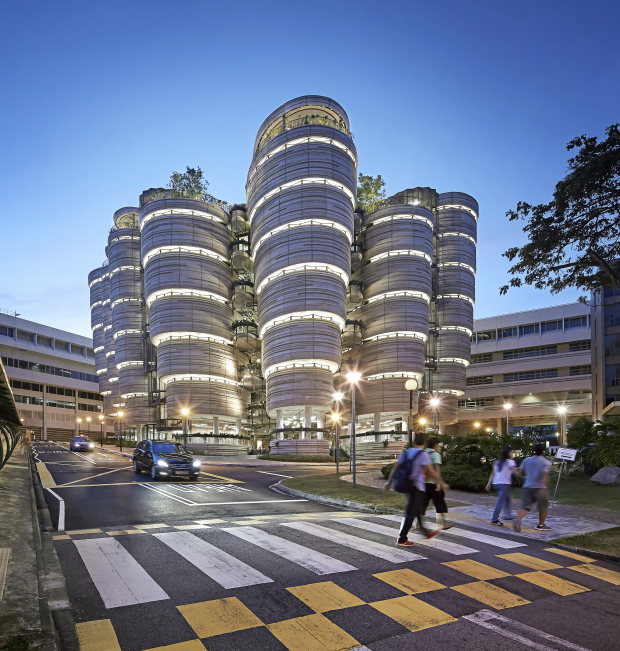 The Learning Hub, Singapore by Heatherwick Studiok. Photograph by Hufton and Crow