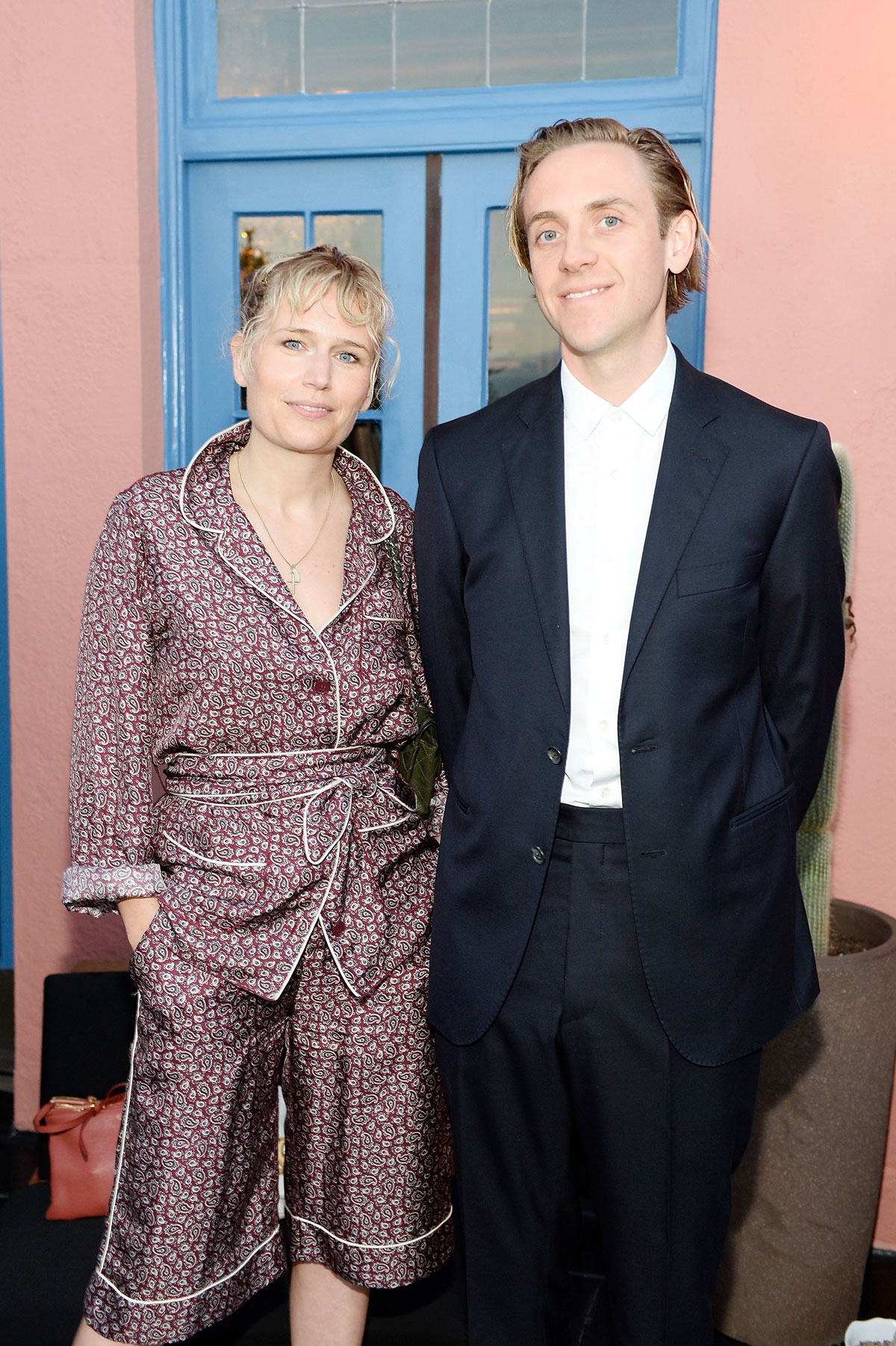 Laura Lure and Ted Lovett celebrate the launch of London Uprising Fifty Fashion Designers One City on April 18, 2017 in Los Angeles, California. (Photo by Stefanie Keenan/Getty Images for Tania Fares)