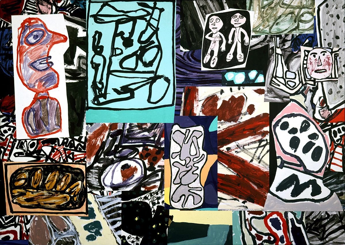 Les données de I'instant, September 8, 1977 by Jean Dubuffet