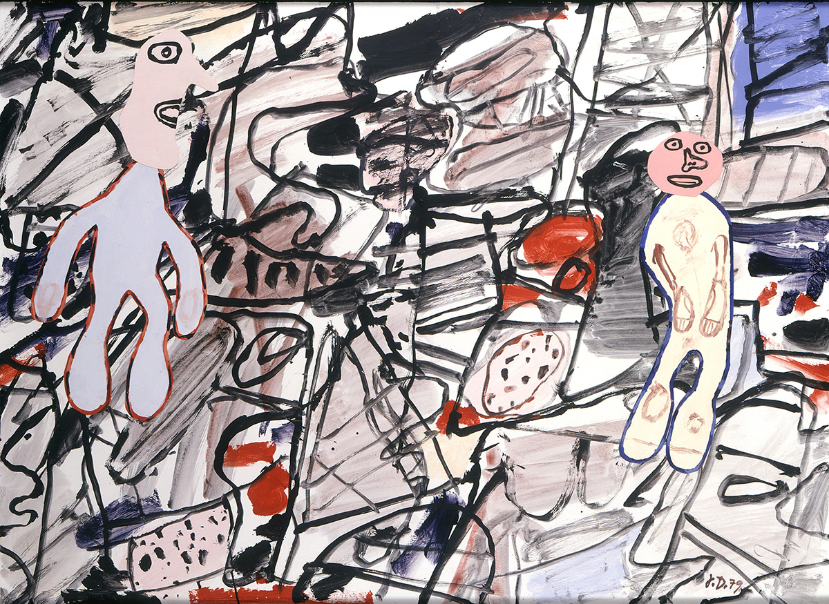 Scène et site, October 27, 1979 by Jean Dubuffet