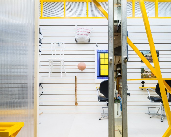The DKUK salon by Sam Jacob Studio. Photograph by Jim Stephenson. Image courtesy of Sam Jacob Studio