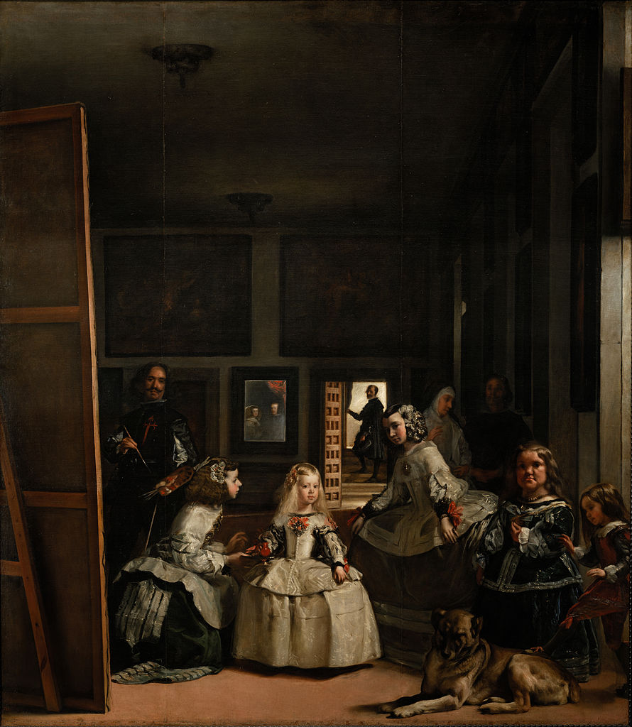 La Meninas (1656) by Diego Velázquez. As reproduced in 30,000 Years of Art and The Story of Art