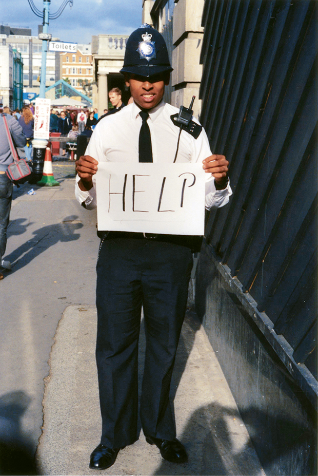 From Signs that say what you want them to say not Signs that say what someone else wants you to say (1992-1993) by Gillian Wearing