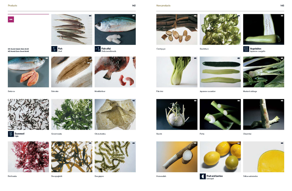 A spread from elBulli 2005-2011