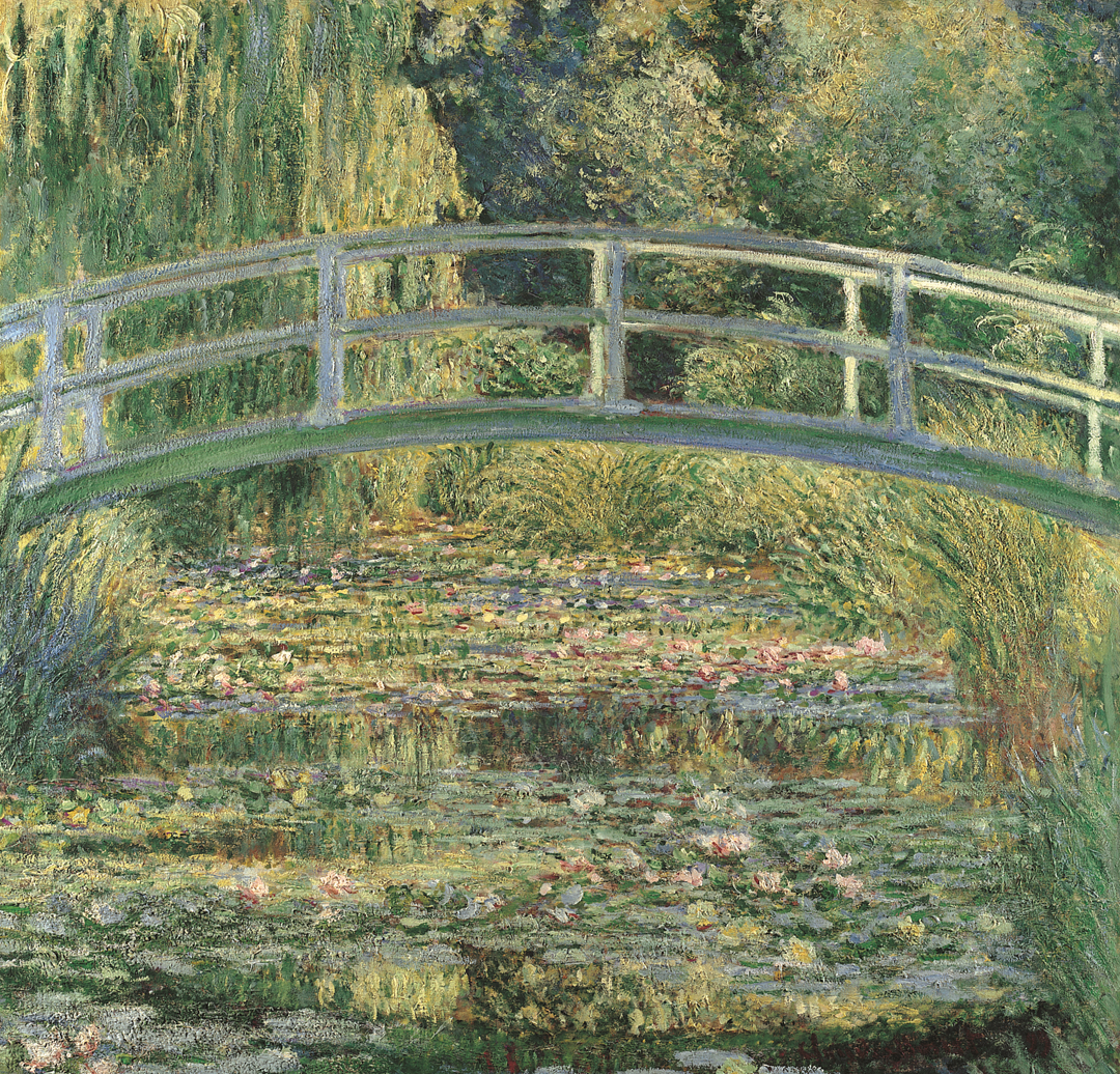 The Water-Lily Pond (1899) by Claude Monet, as reproduced in Art as Therapy