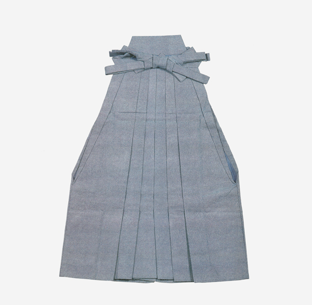Men's trousers (hakama), Meiji-Taisho period, c. 1900–1929; hand-woven, stencil-dyed cotton, from Wa