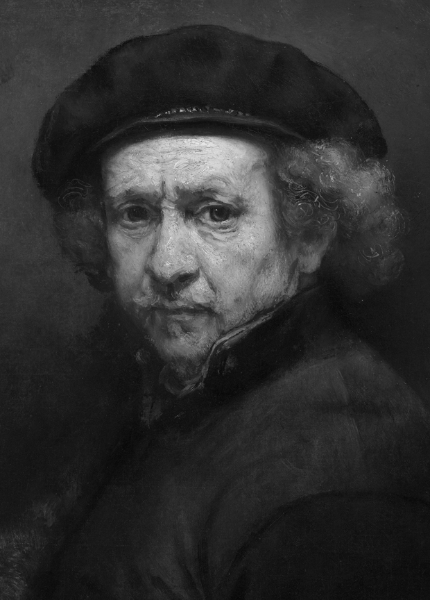 The cover of our new Rembrandt book