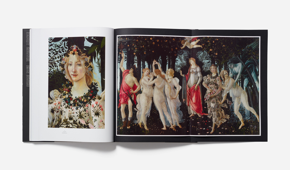 Primavera in our Botticelli book