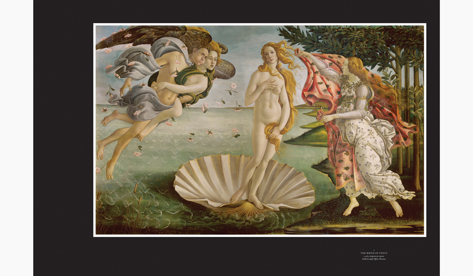 The Birth of Venus c:1484 - Botticelli