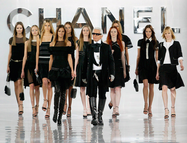 Karl Lagerfeld Chanel ready-to-wear autumn/winter 2005, photograph by Olivier Hostlet