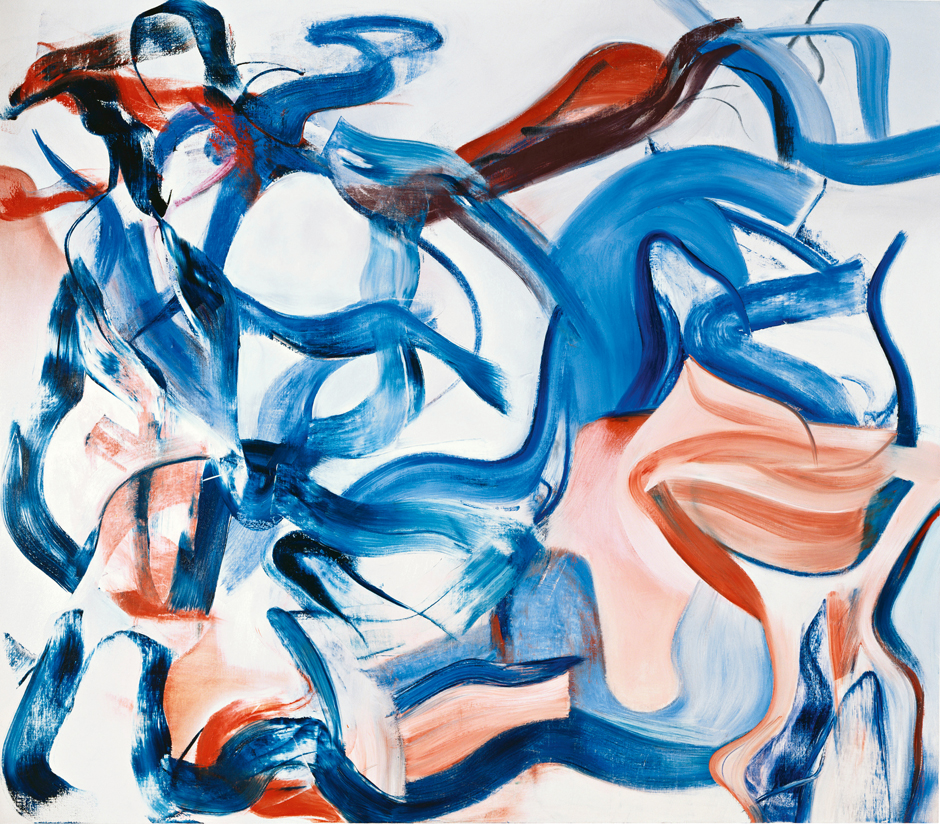 Untitled XXI, 1982, oil on canvas, 195.6 x 223.5 cm (77 x 88 in), Philadelphia Museum of Art