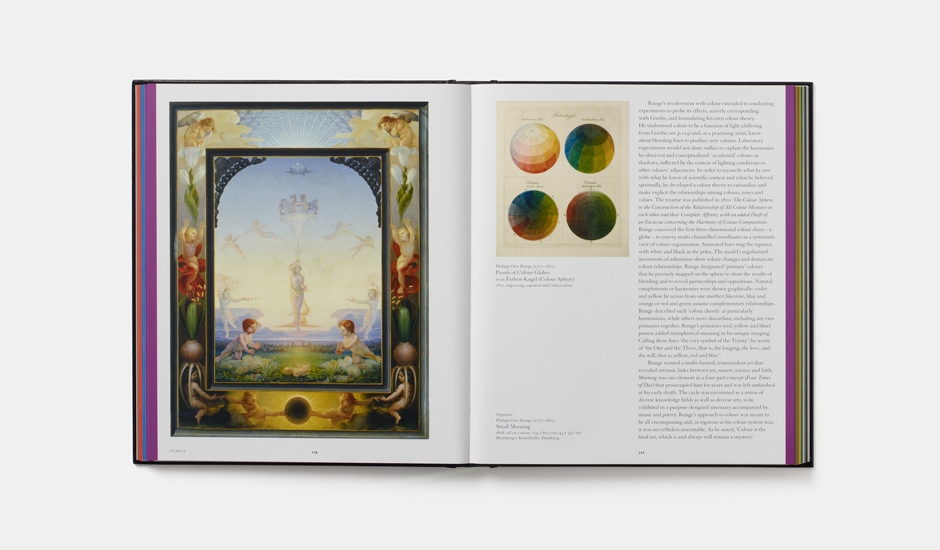 A spread from Chromaphilia: The Story of Colour in Art