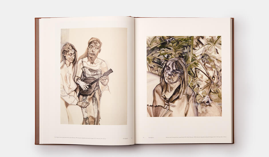 A spread from our new Lucian Freud