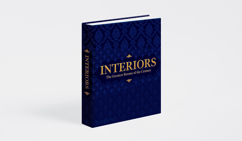 The midnight blue edition of Interiors: The Greatest Rooms of the Century