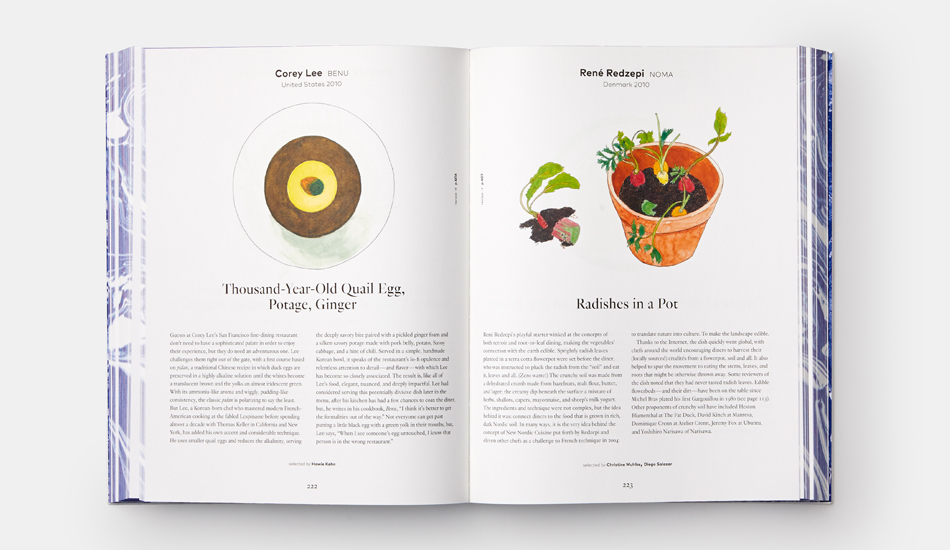 Pages from Signature Dishes that Matter