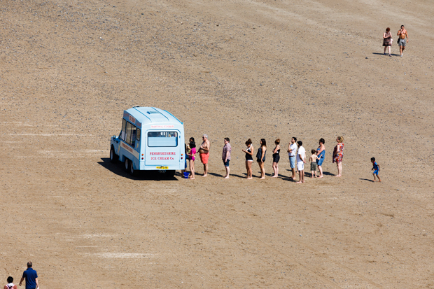 Tenby, Wales, 2018 by Martin Parr. As featured in our Collectors' Edition print