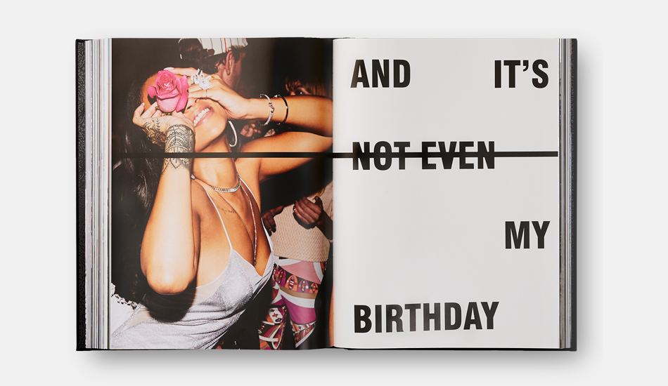 A spread from Rihanna: Fenty x Phaidon edition