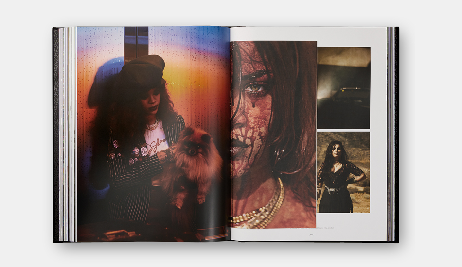 A spread from Rihanna