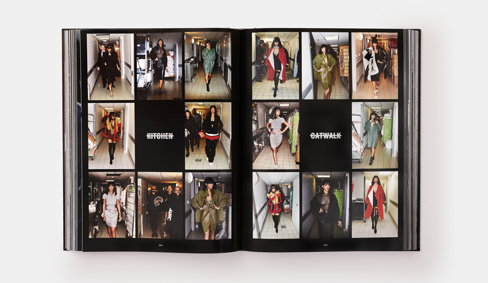 A spread from Rihanna: Fenty x Phaidon edition