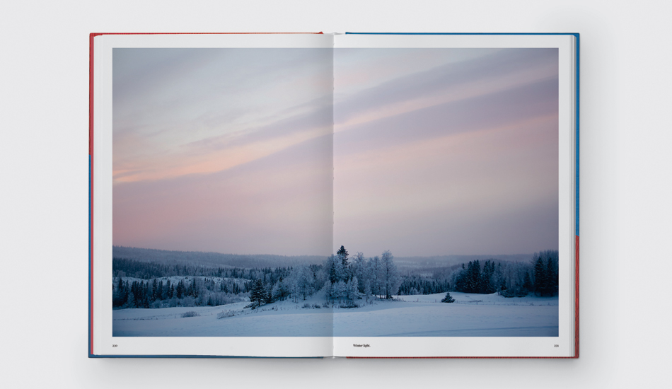 A spread from Fäviken: 4015 Days, Beginning to End