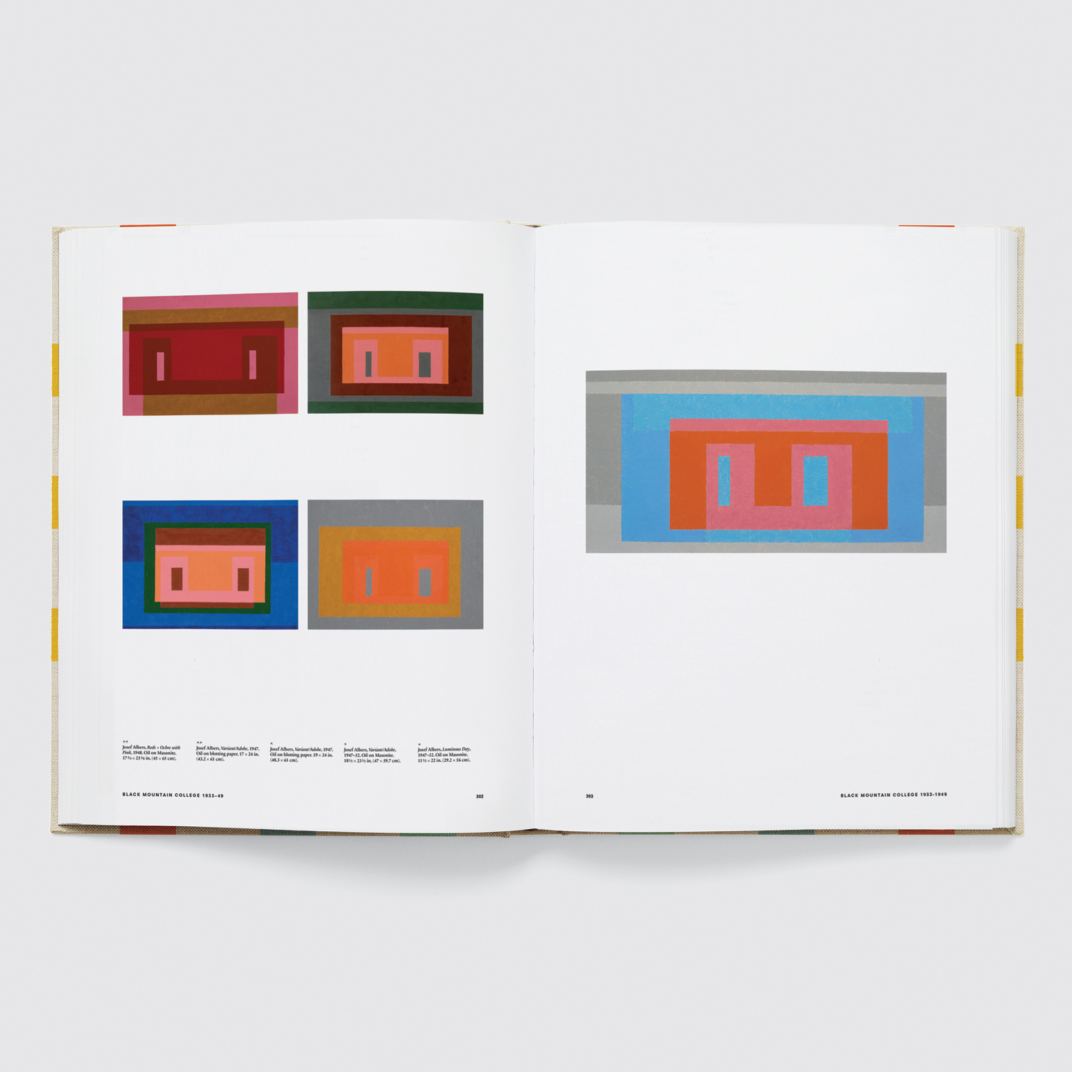A spread from Anni & Josef Albers
