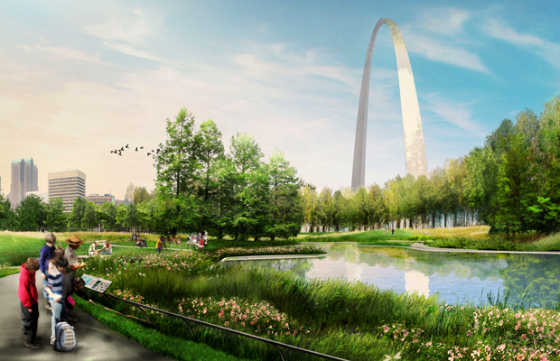 Eero Saarinen, Jefferson National Expansion Memorial, St. Louis, Missouri, USA