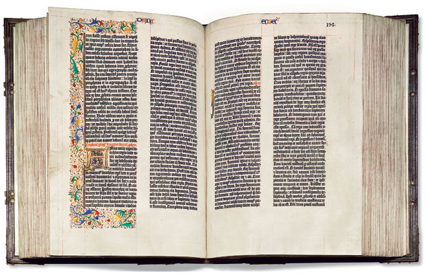 The Gutenberg Bible (1453–55)
