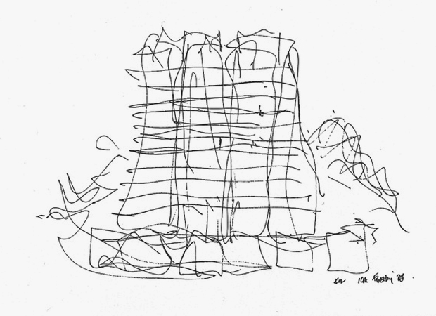 Frank Gehry Drawings, Interview