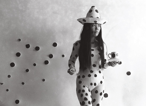 Yayoi Kusama's work explores self-image and compulsive repetition to obsessive levels