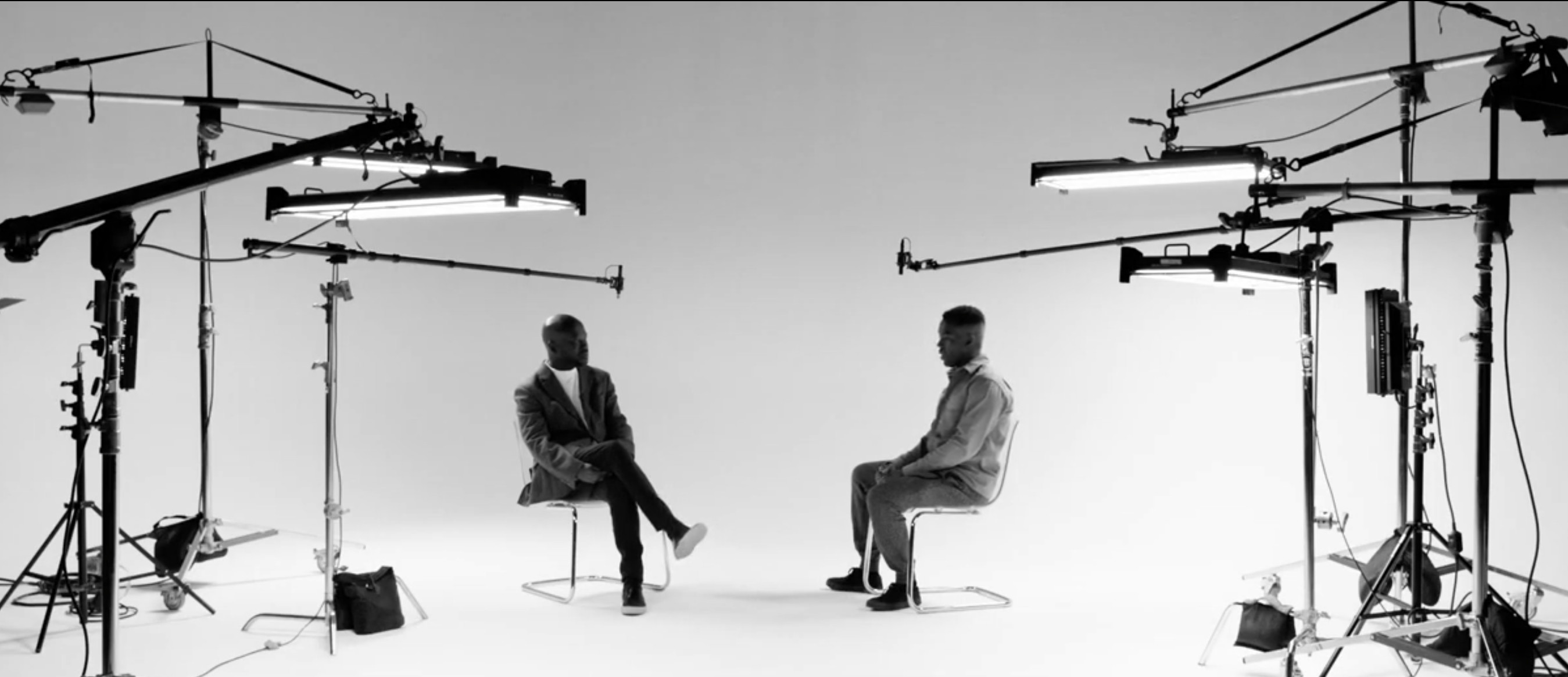 David Adjaye and Adam Pendleton in their new video interview