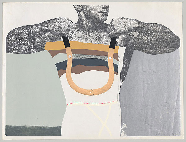 Adonis in Y fronts (1963) by Richard Hamilton