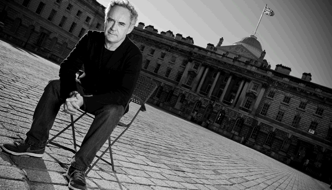 Adrià in the Somerset House courtyard