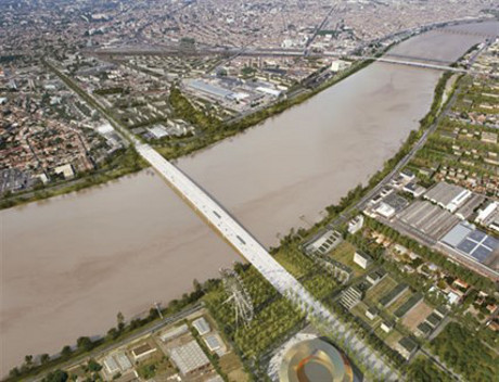 OMA's designs for Pont Jean-Jacques Bosc