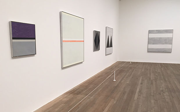 Agnes Martin at Tate Modern installation shot