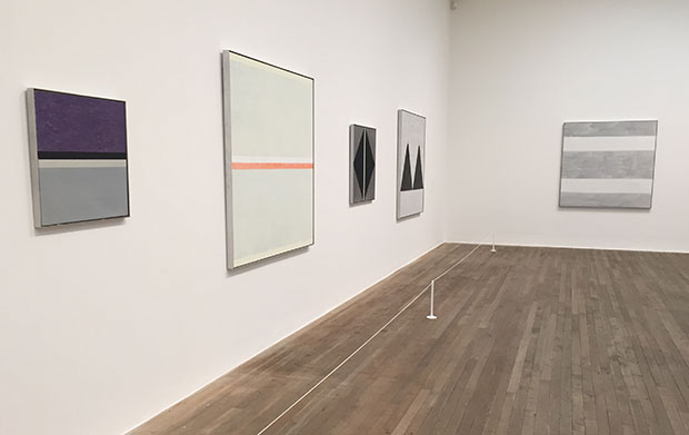 Agnes Martin installation shot