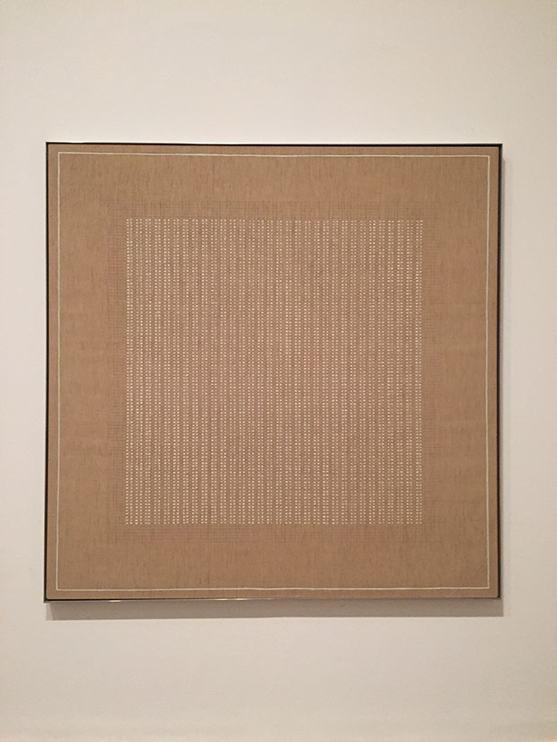 Agnes Martin at Tate Modern installation shot