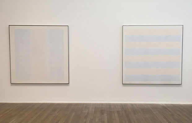 Agnes Martin at Tate Modern installation shot